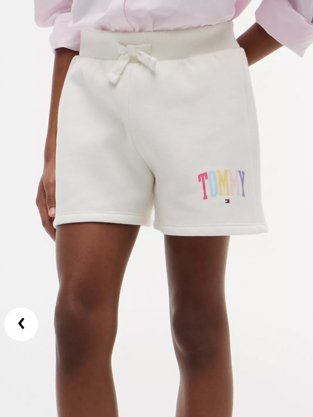 Kids Tommy Hilfiger logo sweat shorts